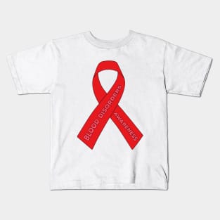 Blood Disorders Awareness Kids T-Shirt